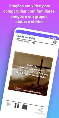 Orações e Preces Poderosas android App screenshot 1